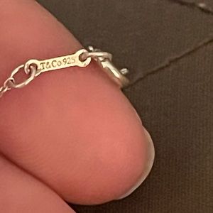 Beautiful Tiffany & Co. cross necklace in sterling